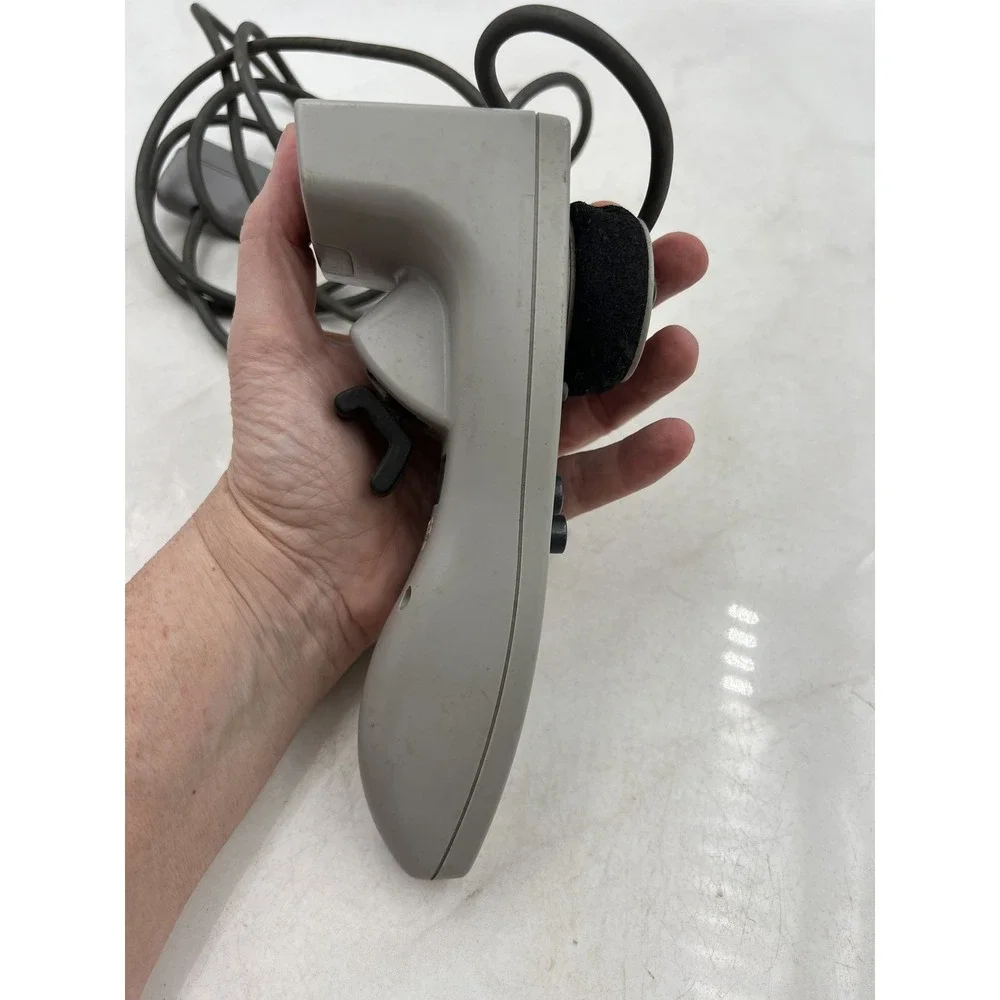 Performance UltraRacer PS1 Controller Wired One Handed Racing Wheel Gray P-102